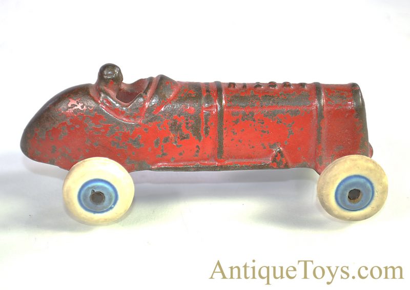 Arcade Red Cast Iron "Austin" Race Car <FONT COLOR="ff000 ">*SOLD*</font>