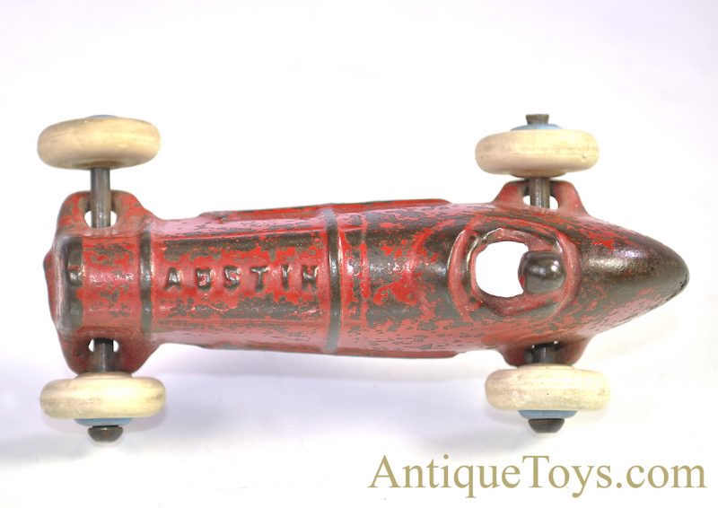 Arcade Red Cast Iron "Austin" Race Car <FONT COLOR="ff000 ">*SOLD*</font> - Image 4