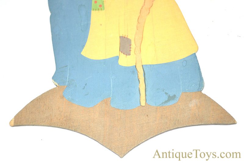 Mertens-Fries German Folk Art  Hand Painted No. 39 "Hexen" Witch Wooden Cut Out Wall Art Decor <FONT COLOR="ff000 ">*SOLD*</font> - Image 6