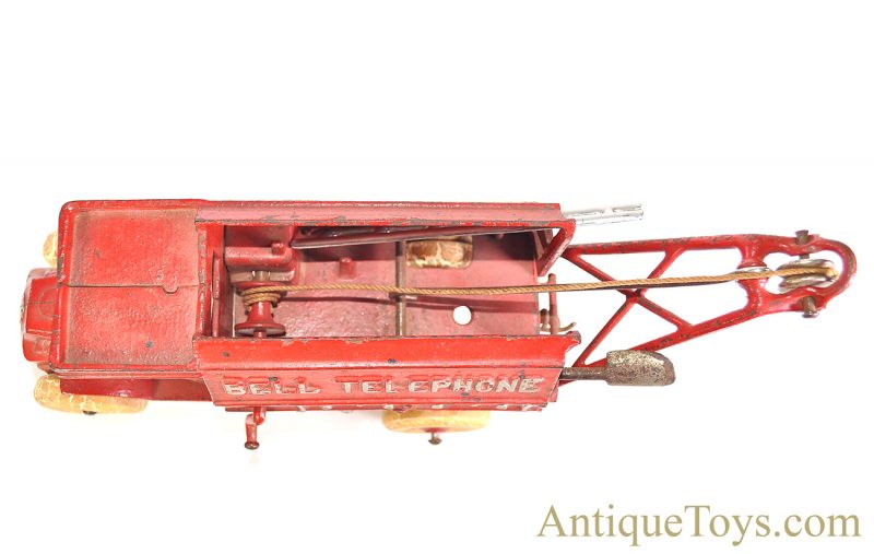 Hubley Red Cast Iron Ohio Bell Telephone Company Truck Large Version <FONT COLOR="ff000 ">*SOLD*</font> - Image 10
