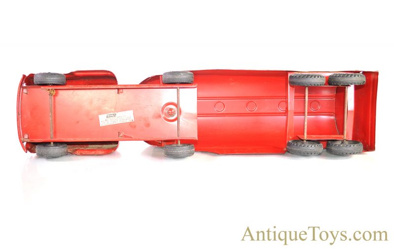 Buddy L ca. 1950's Pressed Steel Red Texaco Fuel Tanker Truck <FONT COLOR="ff000 ">*SOLD*</font> - Image 3