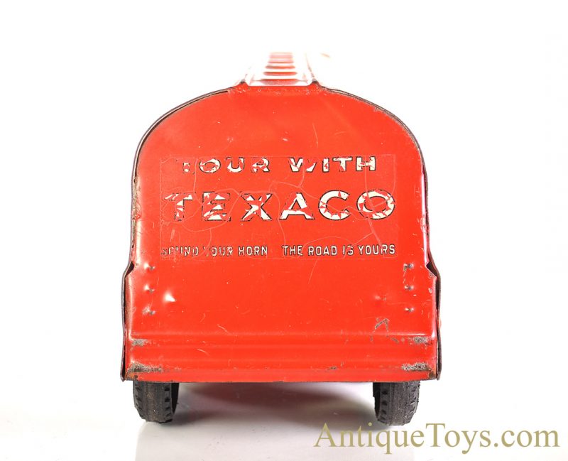 Buddy L ca. 1950's Pressed Steel Red Texaco Fuel Tanker Truck <FONT COLOR="ff000 ">*SOLD*</font> - Image 8