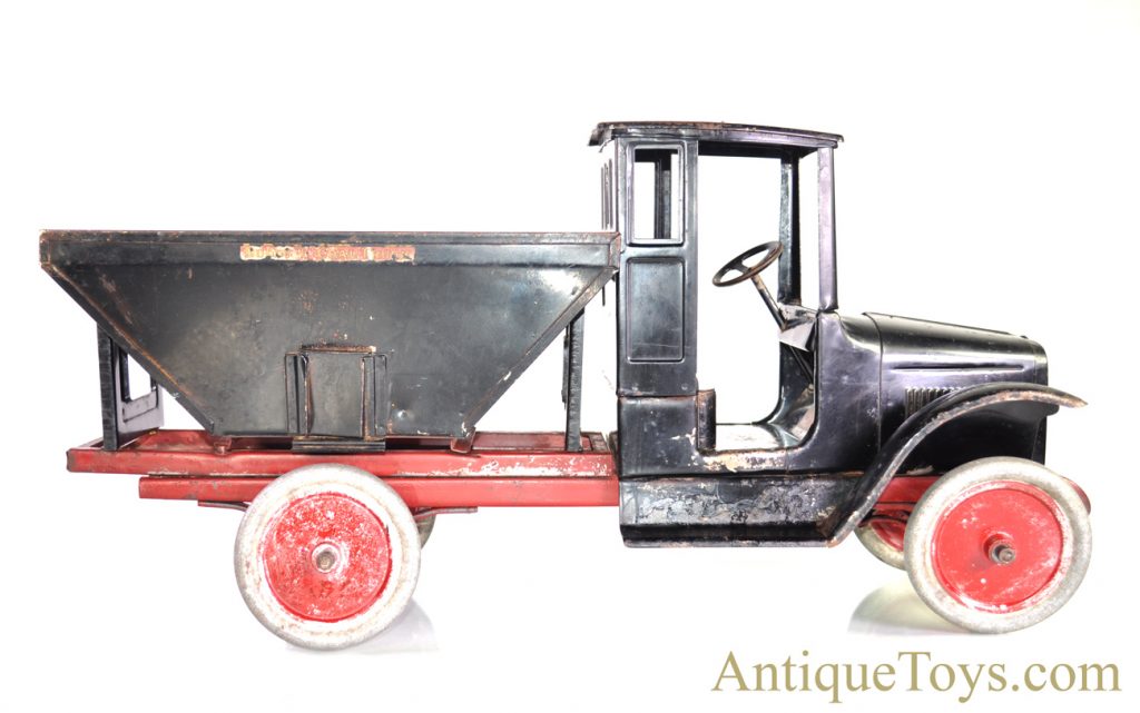 Buddy L ca. 1920's Pressed Steel Coal Truck 202 *SOLD* Antique Toys for Sale