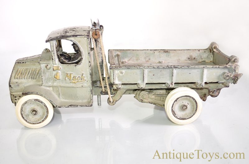Arcade Cast Iron "T Bar Mack" Mack Dump Truck *SOLD* - Image 2