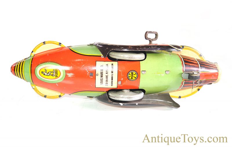 Marx Buck Rogers "Rocket Police Patrol" Tin Windup Space Toy <FONT COLOR="ff000 ">*SOLD*</font> - Image 6