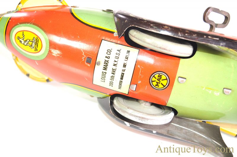 Marx Buck Rogers "Rocket Police Patrol" Tin Windup Space Toy <FONT COLOR="ff000 ">*SOLD*</font> - Image 7