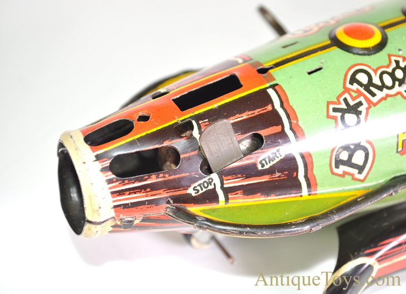 Marx Buck Rogers "Rocket Police Patrol" Tin Windup Space Toy <FONT COLOR="ff000 ">*SOLD*</font> - Image 10