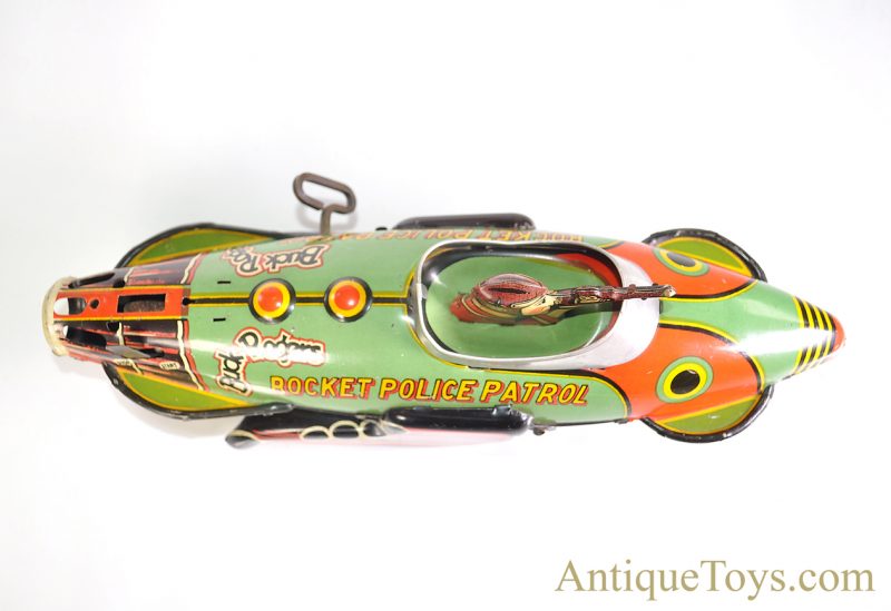 Marx Buck Rogers "Rocket Police Patrol" Tin Windup Space Toy <FONT COLOR="ff000 ">*SOLD*</font> - Image 5