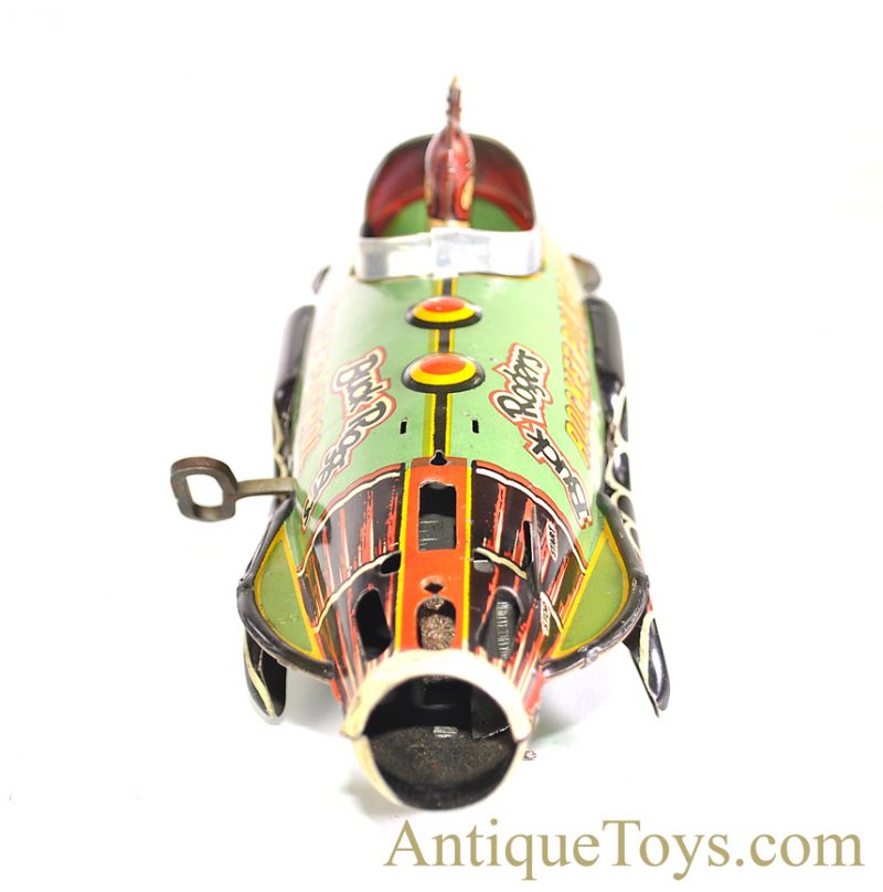 Marx Buck Rogers "Rocket Police Patrol" Tin Windup Space Toy <FONT COLOR="ff000 ">*SOLD*</font> - Image 4