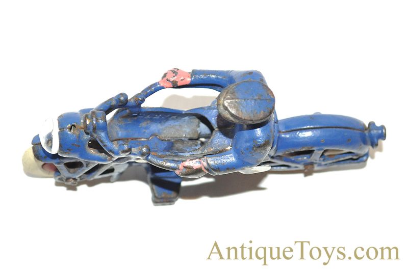 Hubley Cast Iron Motorcycle Cop with Battery Operated Light <FONT COLOR="ff000 ">*SOLD*</font> - Image 5