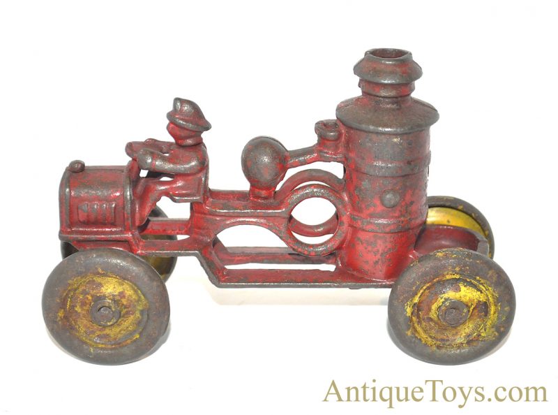 Dent Cast Iron Fire Engine Pumper Truck <FONT COLOR="ff000 ">*SOLD*</font> - Image 2
