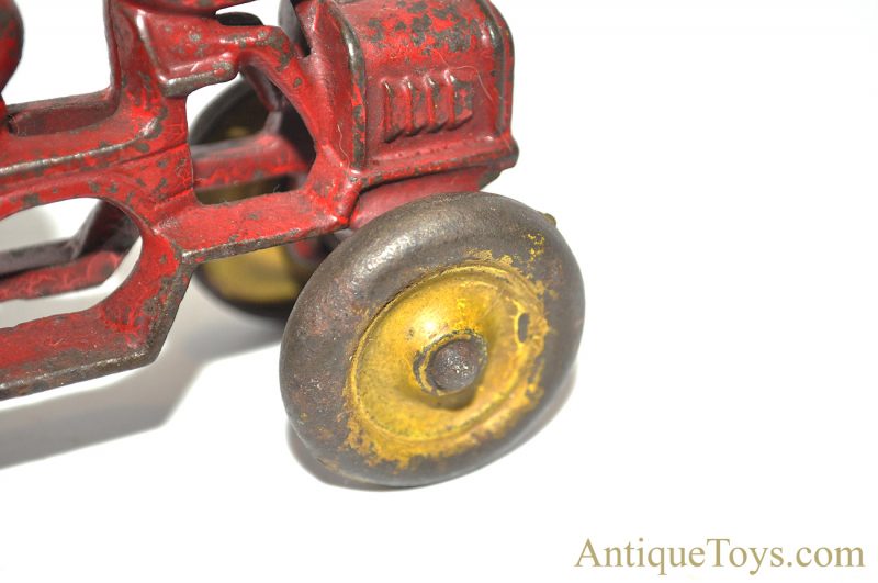 Dent Cast Iron Fire Engine Pumper Truck <FONT COLOR="ff000 ">*SOLD*</font> - Image 7