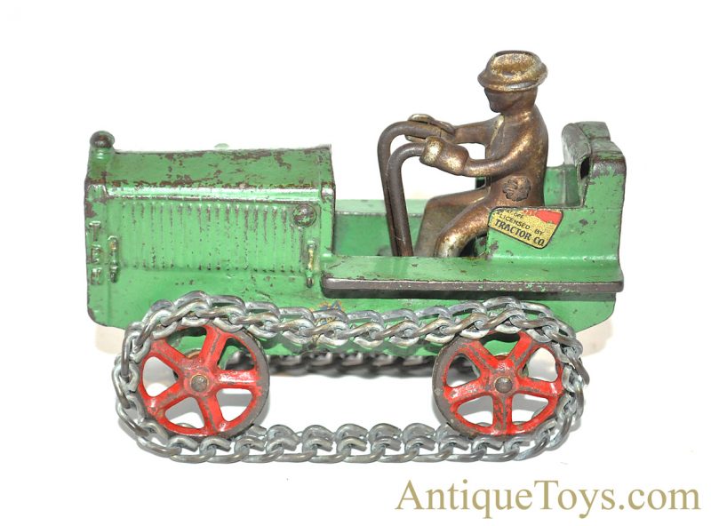 Arcade Cast Iron #268 Caterpillar Cat Ten Ton Crawler Tractor Small Flawed Decal Version <FONT COLOR="ff000 ">*SOLD*</font> - Image 2