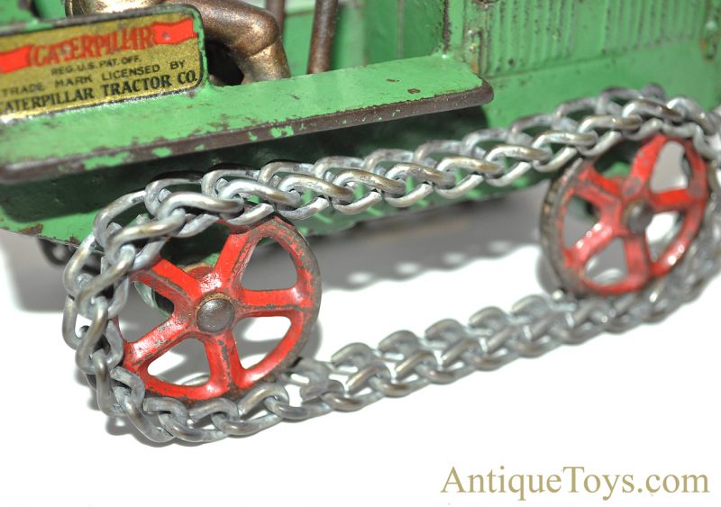 Arcade Cast Iron #268 Caterpillar Cat Ten Ton Crawler Tractor Small Flawed Decal Version <FONT COLOR="ff000 ">*SOLD*</font> - Image 10