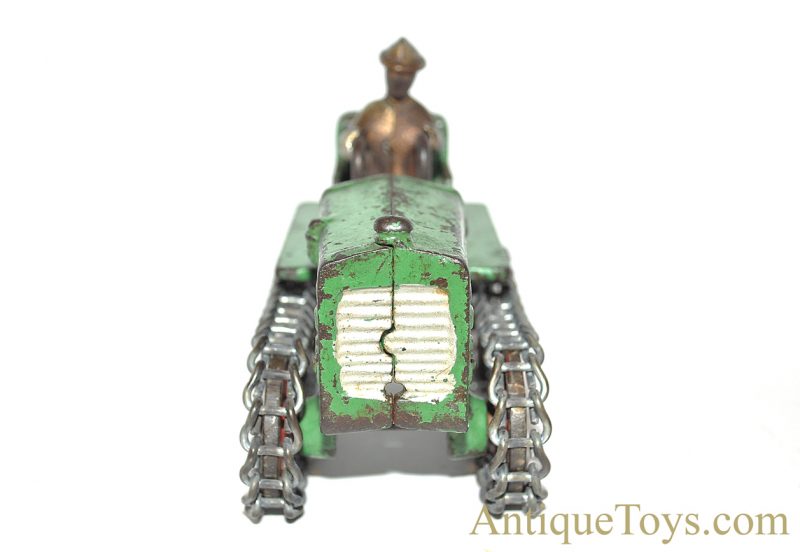 Arcade Cast Iron #268 Caterpillar Cat Ten Ton Crawler Tractor Small Flawed Decal Version <FONT COLOR="ff000 ">*SOLD*</font> - Image 3
