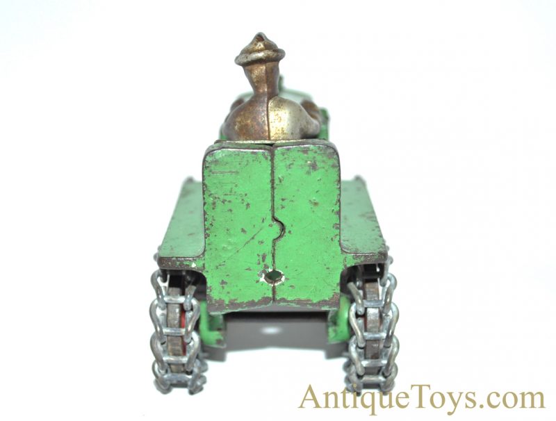 Arcade Cast Iron #268 Caterpillar Cat Ten Ton Crawler Tractor Small Flawed Decal Version <FONT COLOR="ff000 ">*SOLD*</font> - Image 4