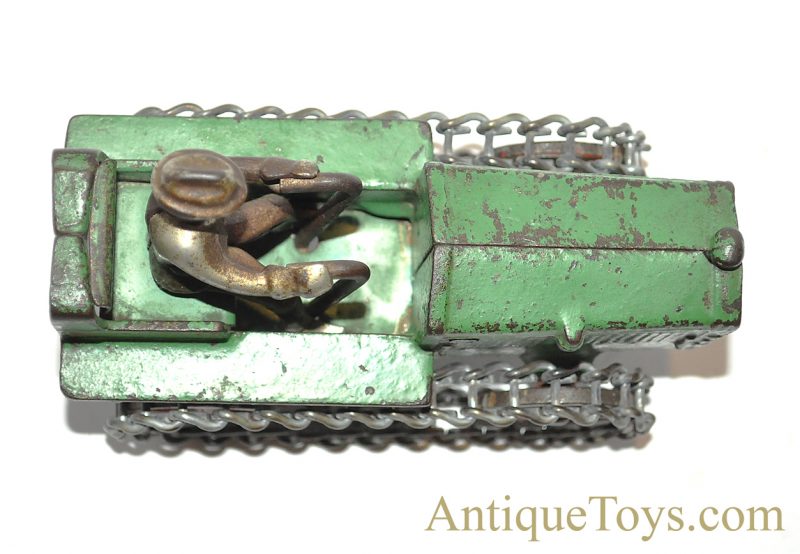 Arcade Cast Iron #268 Caterpillar Cat Ten Ton Crawler Tractor Small Flawed Decal Version <FONT COLOR="ff000 ">*SOLD*</font> - Image 5