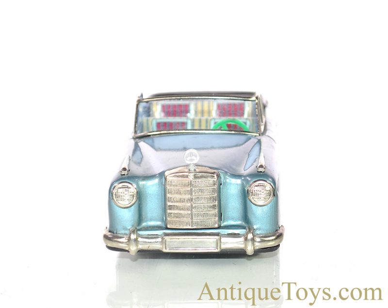 Bandai Mercedes-Benz 219 Convertible Automobiles of the World Series #733 Tin Lithographed Friction Japan Scale Model w/Box <FONT COLOR="ff000 ">*SOLD*</font> - Image 5