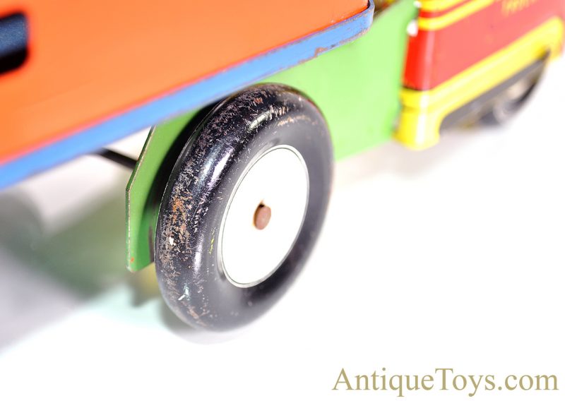 Wyandotte Toys All Metal Products Company Pressed Steel Wyandotte Trucking Shady Glen Stock Ranch Cattle Semi-Trailer Truck <FONT COLOR="ff000 ">*SOLD*</font> - Image 8