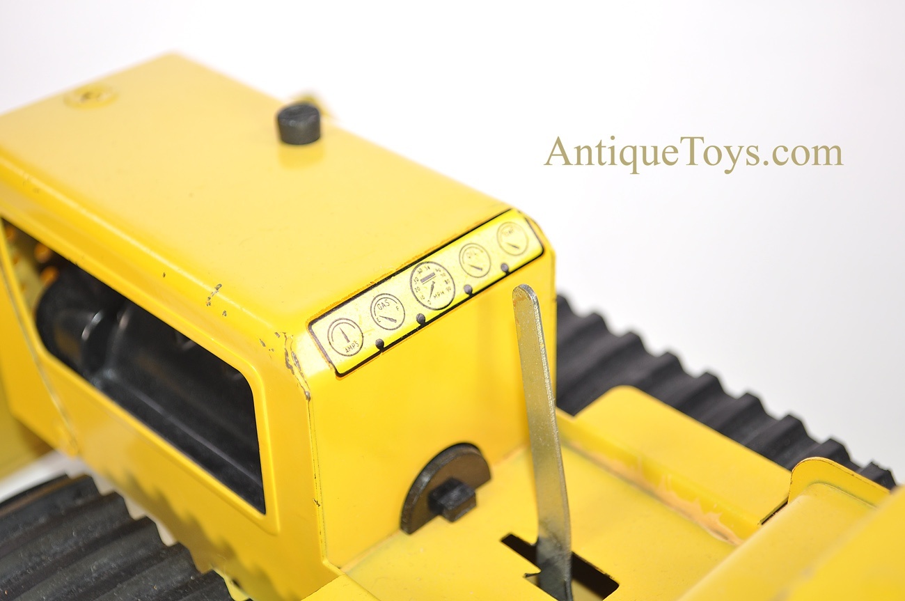 Vintage ca. 1962 Original Tonka Grading Service Set Pressed
