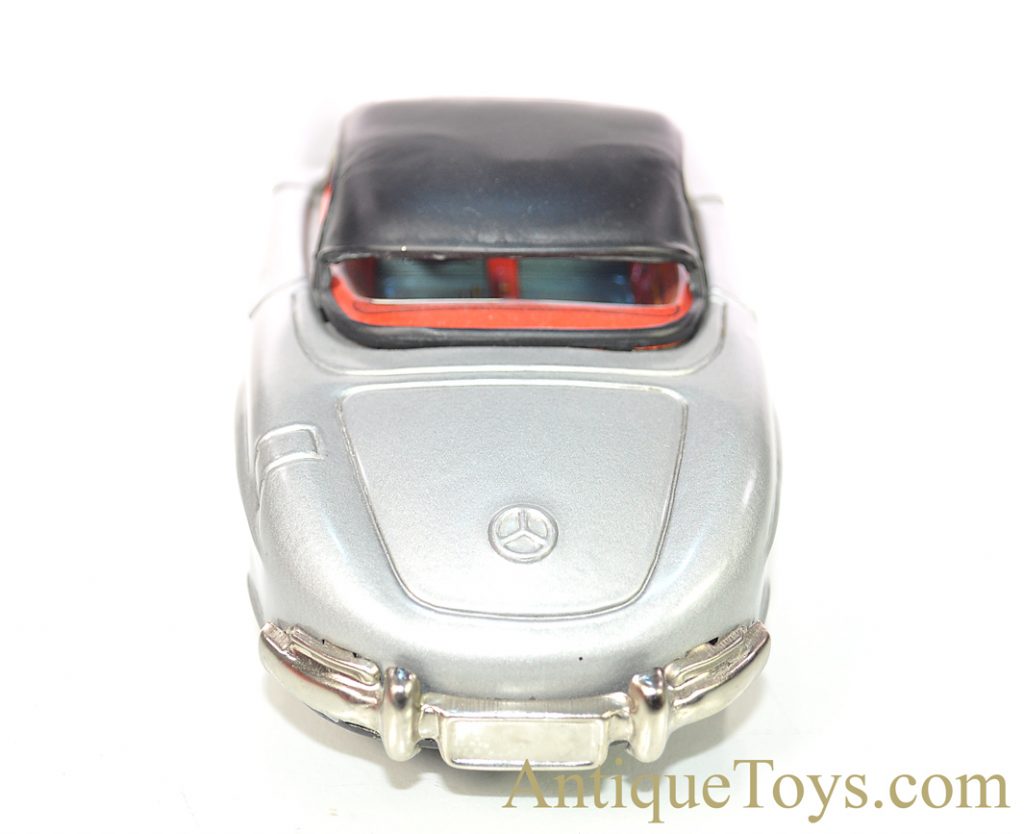 Bandai Mercedes-Benz Cabriolet 1/18 - Bleu Métal - Miniature à Friction Occasion