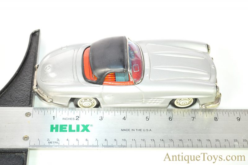 Bandai Mercedes-Benz 300SL Coupe #916 Tin Lithographed Friction Japan Scale Model w/Box for Sale <FONT COLOR="ff000 ">*SOLD*</font> - Image 12