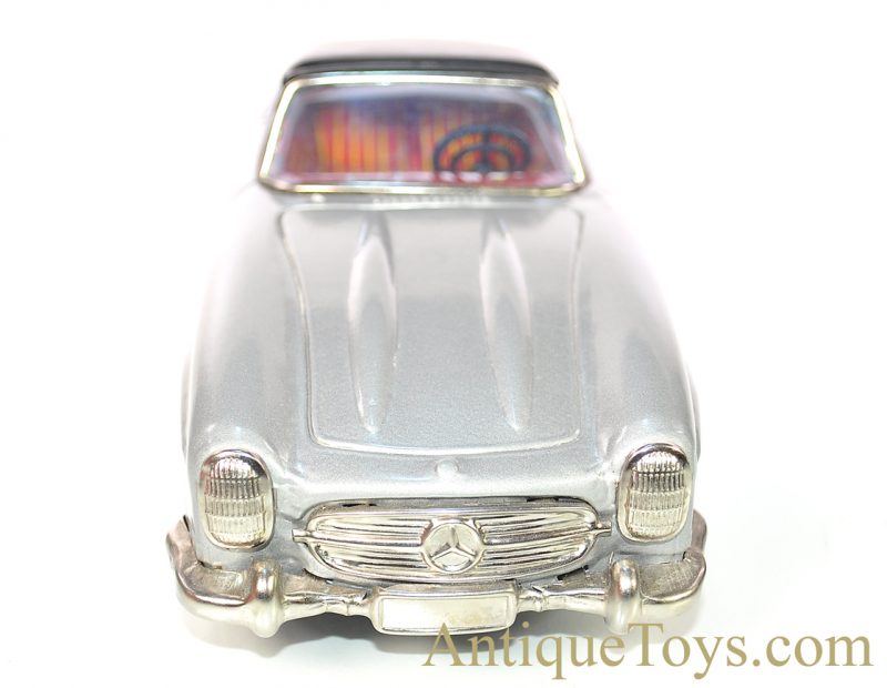 Bandai Mercedes-Benz 300SL Coupe #916 Tin Lithographed Friction Japan Scale Model w/Box for Sale <FONT COLOR="ff000 ">*SOLD*</font> - Image 4