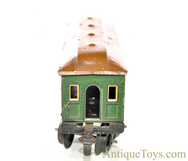 Bing Werkes "New York Central Lines" Cast Iron Electric Locomotive & Tin Lithographed Passenger & Caboose Cars Train Set *RESEARCH HELP NEEDED* <FONT COLOR="ff000 ">*SOLD*</font> - Image 16
