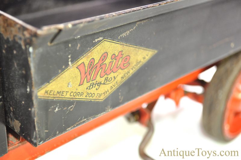 Kelmet "White" White Motor Co. "Big Boy" Pressed Steel Dual Wheel Hydraulic Dump Truck <FONT COLOR="ff000 ">*SOLD*</font> - Image 11