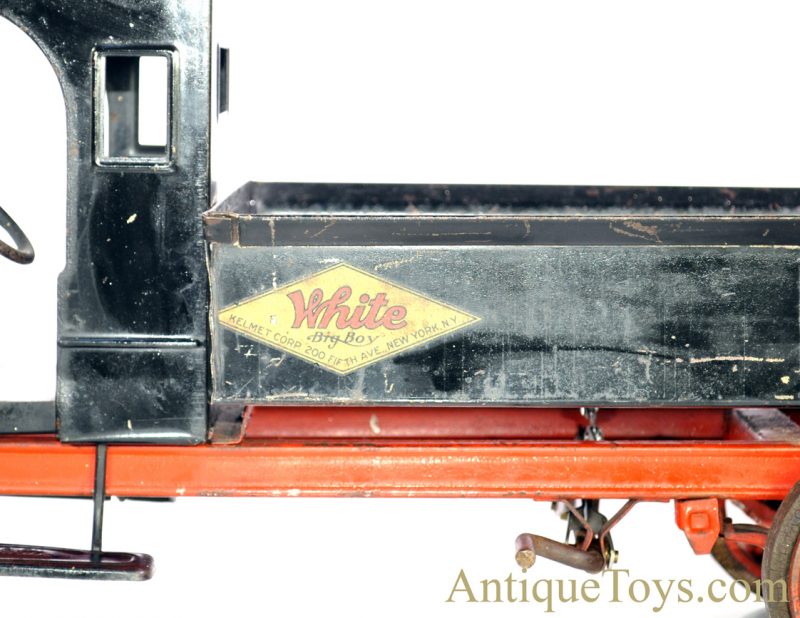 Kelmet "White" White Motor Co. "Big Boy" Pressed Steel Dual Wheel Hydraulic Dump Truck <FONT COLOR="ff000 ">*SOLD*</font> - Image 13