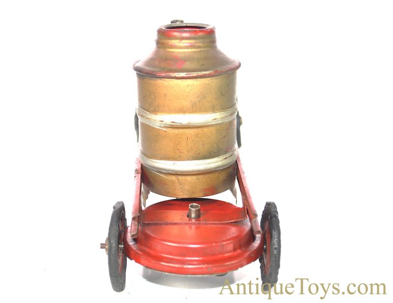 Kingsbury Manufacturing Co. Rare ca. 1931 #1626 Tin Hand Painted Windup Bell Ringer Fire Engine Pumper Truck <FONT COLOR="ff000 ">*SOLD*</font> - Image 5