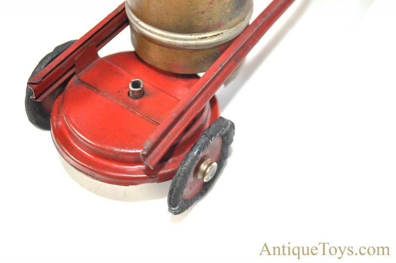 Kingsbury Manufacturing Co. Rare ca. 1931 #1626 Tin Hand Painted Windup Bell Ringer Fire Engine Pumper Truck <FONT COLOR="ff000 ">*SOLD*</font> - Image 6