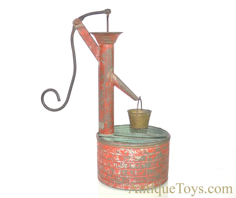Marklin/Bing Style Set of 2 German Tin Water Fountain Pumps <FONT COLOR="ff000 ">*SOLD*</font> - Image 14