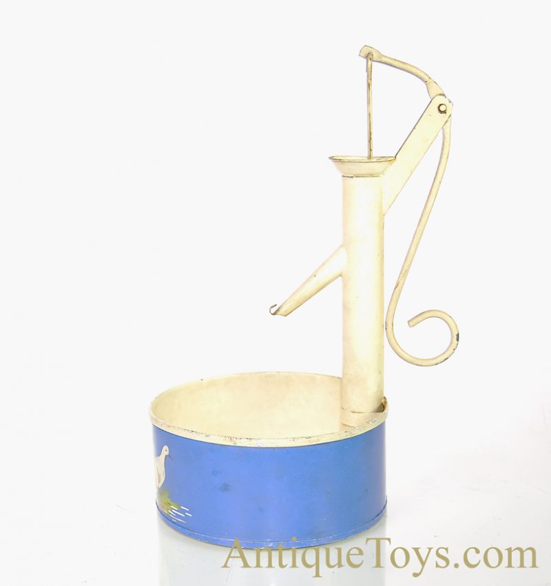 Marklin/Bing Style Set of 2 German Tin Water Fountain Pumps <FONT COLOR="ff000 ">*SOLD*</font> - Image 4