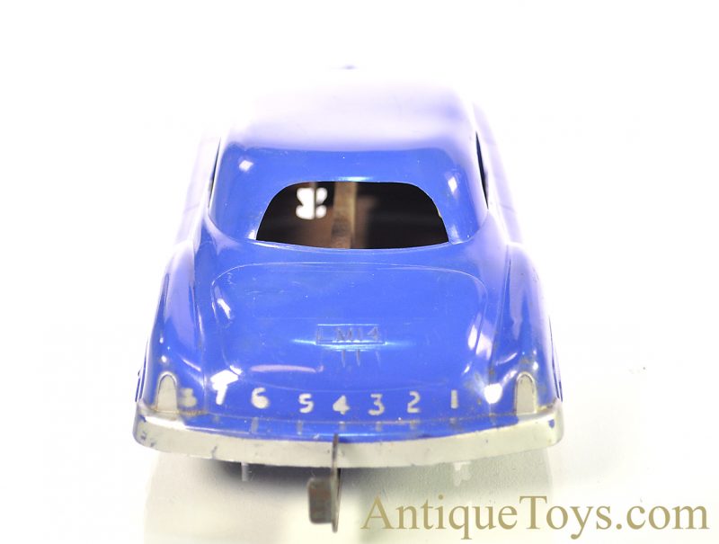 Marx ca. 1950’s Plastic & Tin Lithographed "Automatic Brake Kar" LM14 Braking Push Car <FONT COLOR="ff000 ">*SOLD*</font> - Image 4
