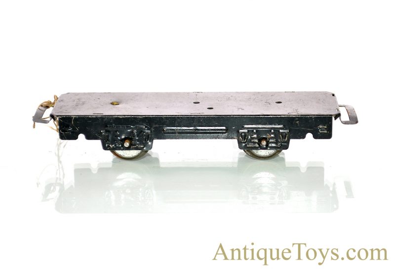 Marx O-Gauge 7pc. Tin Lithographed Train Set #4000 Seaboard Clockwork & Dummy A-Unit Diesel Locomotive with #956 Caboose, B&O Coal, Flat & Sinclair Tank Cars & Illinois Central Trestle Bridge for Sale - Image 19
