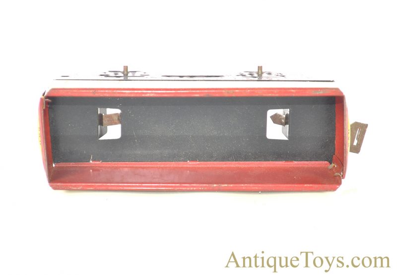 Marx O-Gauge 7pc. Tin Lithographed Train Set #4000 Seaboard Clockwork & Dummy A-Unit Diesel Locomotive with #956 Caboose, B&O Coal, Flat & Sinclair Tank Cars & Illinois Central Trestle Bridge for Sale - Image 25