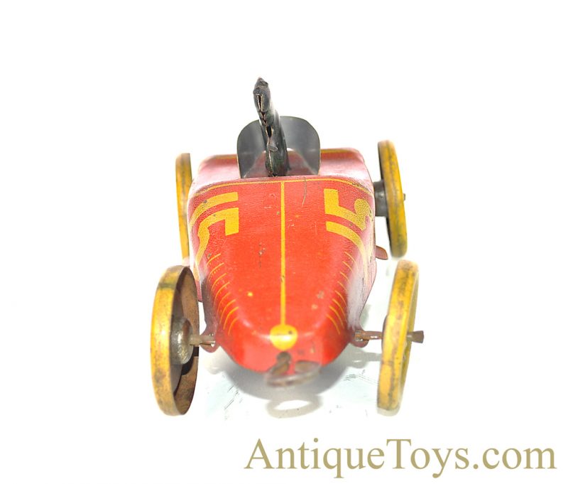 Mohawk Toys Very Rare "Racer #15" Tin Windup Lithographed Racecar <FONT COLOR="ff000 ">*SOLD*</font> - Image 4
