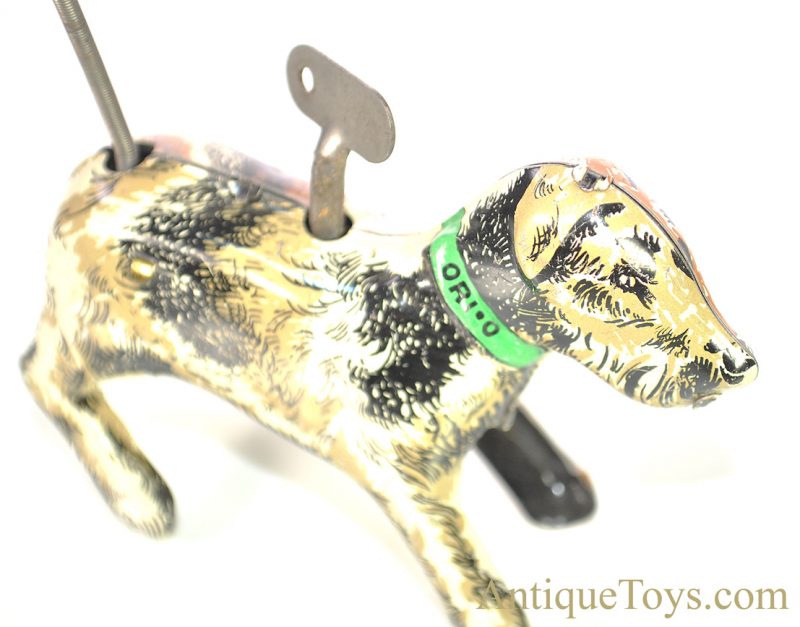 Orianna Metal Products, Inc. "Ori-O Tailspin Pup" Tin Windup Dog with Box <FONT COLOR="ff000 ">*SOLD*</font> - Image 7