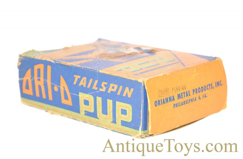 Orianna Metal Products, Inc. "Ori-O Tailspin Pup" Tin Windup Dog with Box <FONT COLOR="ff000 ">*SOLD*</font> - Image 9