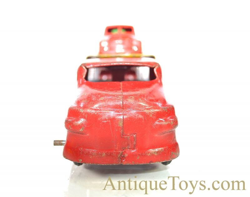 Wyandotte Toys All Metal Products Company Pressed Steel Metal & Plastic Auto Hauler Playset with Garage <FONT COLOR="ff000 ">*SOLD*</font> - Image 5