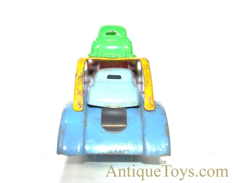 Wyandotte Toys All Metal Products Company Pressed Steel Metal & Plastic Auto Hauler Playset with Garage <FONT COLOR="ff000 ">*SOLD*</font> - Image 6