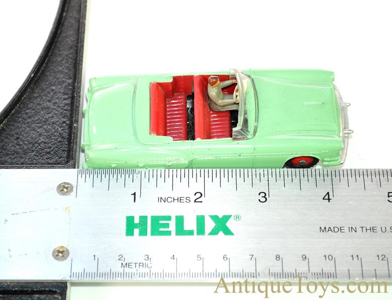 Meccano Ltd. Dinky Toys Diecast Seafoam Green #132 Packard Convertible Car in Box *SOLD* - Image 13