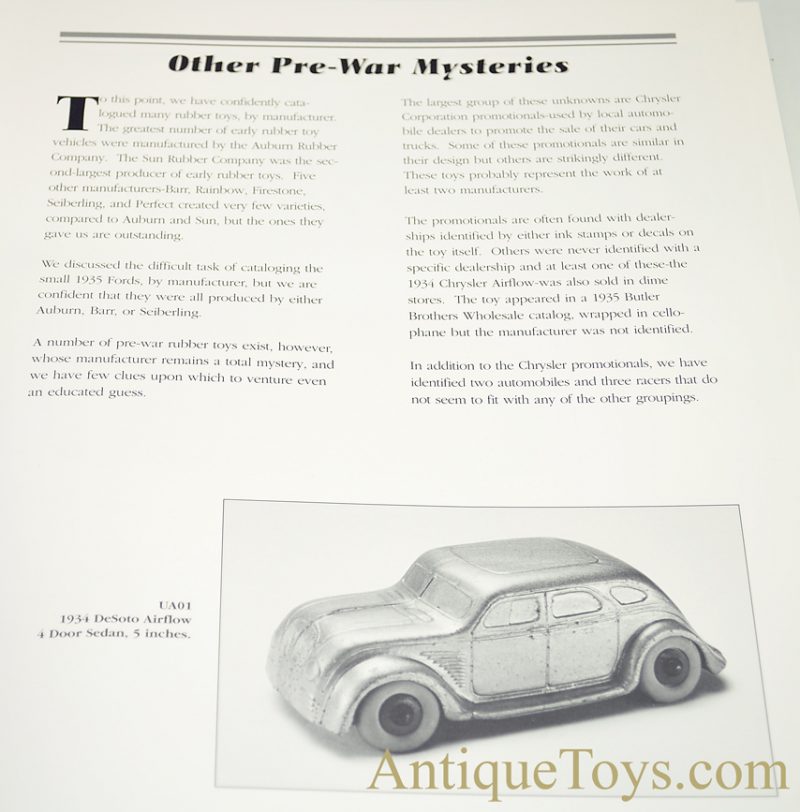 Rare Unmarked 1934 4-Door DeSoto Airflow Hard Rubber Sedan Vehicle <FONT COLOR="ff000 ">*SOLD*</font> - Image 10