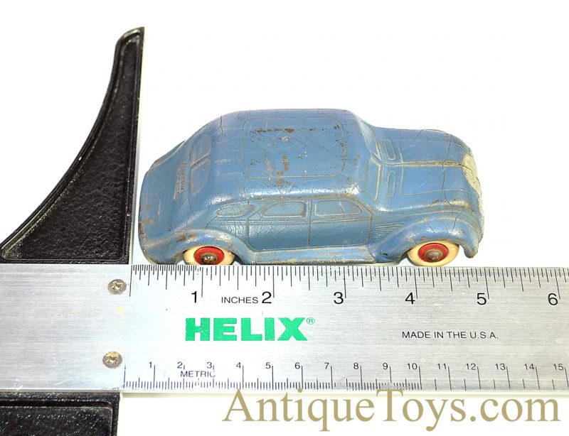 Rare Unmarked 1934 4-Door DeSoto Airflow Hard Rubber Sedan Vehicle <FONT COLOR="ff000 ">*SOLD*</font> - Image 8
