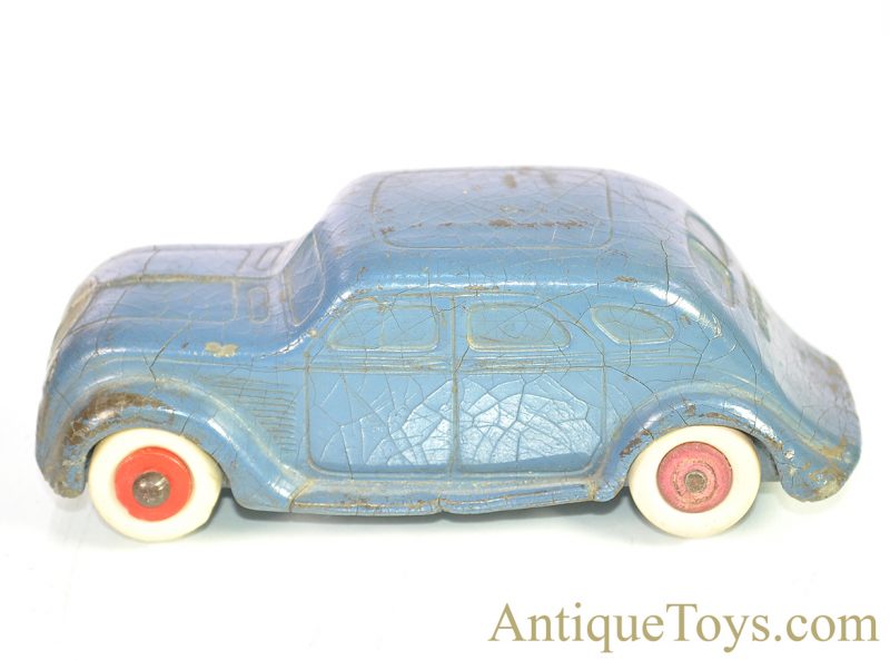 Rare Unmarked 1934 4-Door DeSoto Airflow Hard Rubber Sedan Vehicle <FONT COLOR="ff000 ">*SOLD*</font>
