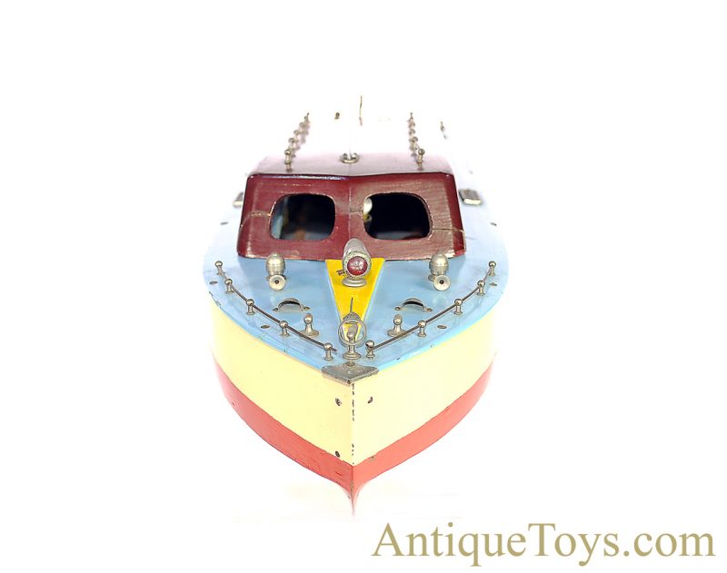 ITO Wooden Japanese Speedboat Battery Operated Twin Screw Early Horseshoe TMY Motor <FONT COLOR="ff000 ">*SOLD*</font> - Image 5