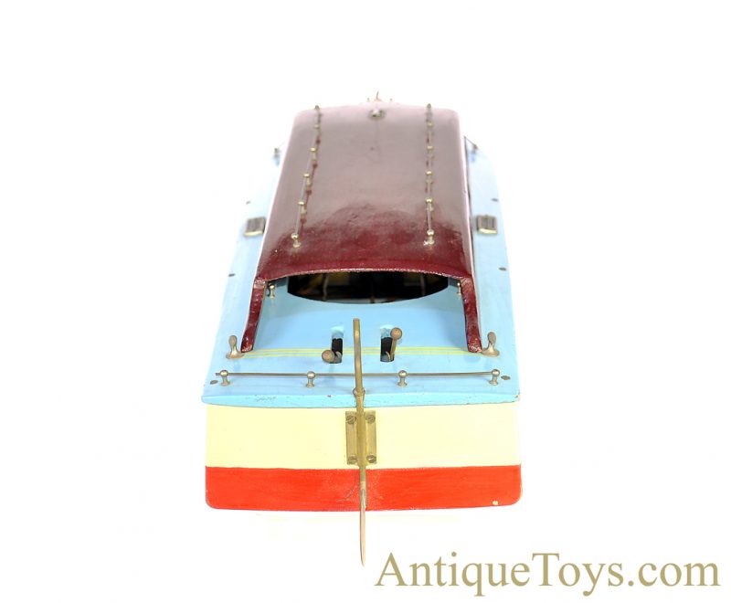 ITO Wooden Japanese Speedboat Battery Operated Twin Screw Early Horseshoe TMY Motor <FONT COLOR="ff000 ">*SOLD*</font> - Image 6
