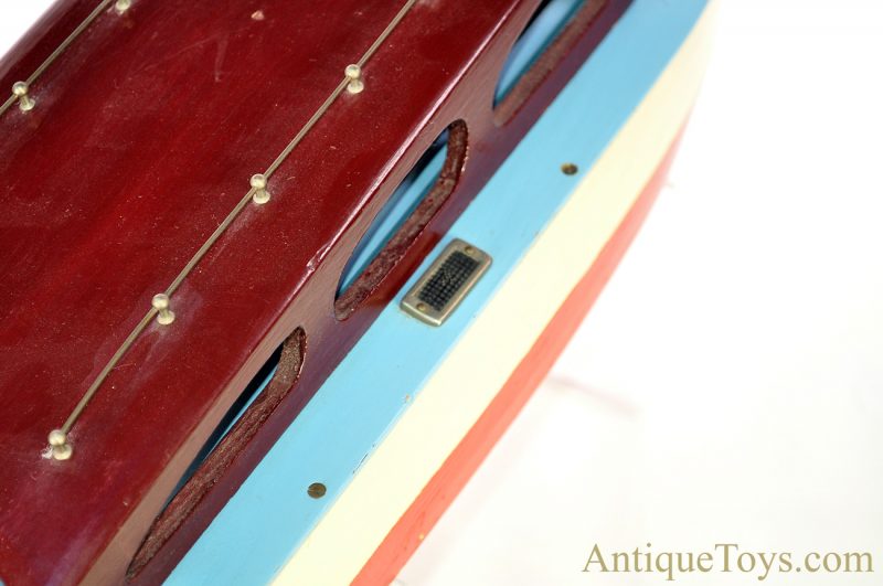 ITO Wooden Japanese Speedboat Battery Operated Twin Screw Early Horseshoe TMY Motor <FONT COLOR="ff000 ">*SOLD*</font> - Image 8