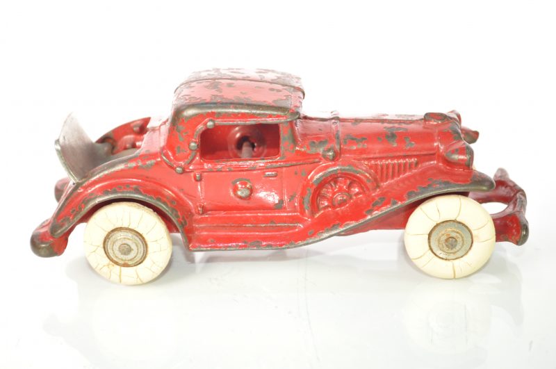 A.C. Williams ca. 1930's Cast Iron 5-T Coupe with Nickel Rumble Seat <FONT COLOR="ff000 ">*SOLD*</font>